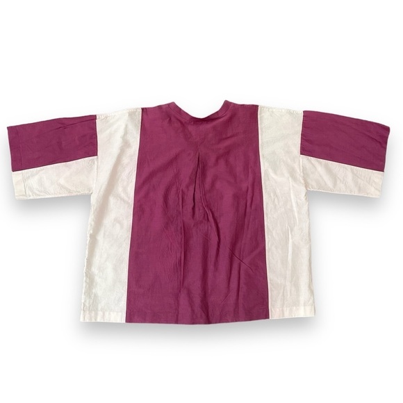 BODICE Colorblock Maroon Blouse - Picture 7 of 15